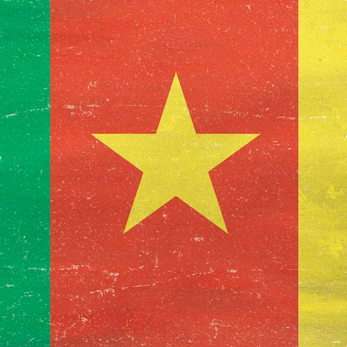 Cameroon Flag Distressed PS4 Console and Controller Bundle Skin
